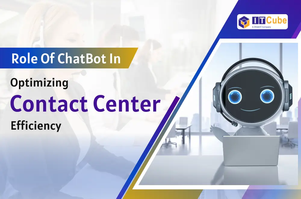 Role of Chatbots in Optimizing Contact Center Efficiency Image
